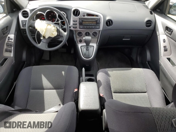 2005 Toyota Matrix STD with VIN 2T1KR32E65C347094, listed as a Copart auction lot 49493995 with 87,266 mi miles and Salvage Title. Bid and sale history available at DreamBid. Image 8.