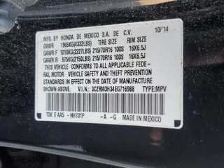 2014 Honda CR-V LX with VIN 3CZRM3H34EG716988, listed as a Copart auction lot 46251695 with 119,054 mi miles and Salvage Title. Bid and sale history available at carsss.com. Image 13.