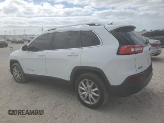 2015 Jeep Cherokee Limited with VIN 1C4PJLDS4FW700683, listed as a Copart auction lot 52969045 with 143,344 mi miles and Clean Title. Bid and sale history available at DreamBid. Image 2.