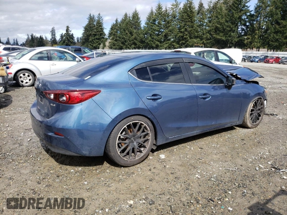2017 Mazda 3 Sport with VIN JM1BN1U78H1127253, listed as a Copart auction lot 52208175 with 85,966 mi miles and Salvage Title. Bid and sale history available at DreamBid. Image 3.