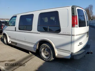 1999 Chevrolet Express with VIN 1GBFG15R6X1094977, listed as a Copart auction lot 48469965 with Not Provided miles and Salvage Title. Bid and sale history available at carsss.com. Image 2.