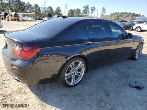 2015 BMW 7 Series 750Li xDrive with VIN WBAYF8C51FG245555, listed as a Copart auction lot 39243704 with 105,205 mi miles. Bid and sale history available at carsss.com. Image 3.