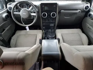 2008 Jeep Wrangler Unlimited Sahara with VIN 1J4GA59168L580525, listed as a Copart auction lot 47147905 with 223,138 mi miles and Salvage Title. Bid and sale history available at carsss.com. Image 8.