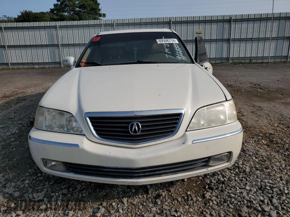 2000 Acura RL with VIN JH4KA9655YC001151, listed as a Copart auction lot 69598714 with 0 mi miles and Salvage Title. Bid and sale history available at carsss.com. Image 5.
