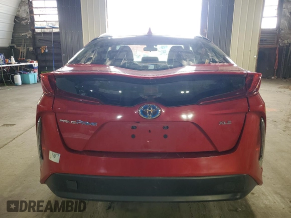 2021 Toyota Prius LE с VIN JTDKAMFP2M3181463, выставлен на аукционе Copart как лот 56833245 с пробегом 47 345 миль миль и Списание • Salvage title. История ставок и продаж доступна на DreamBid. Изображение 6.