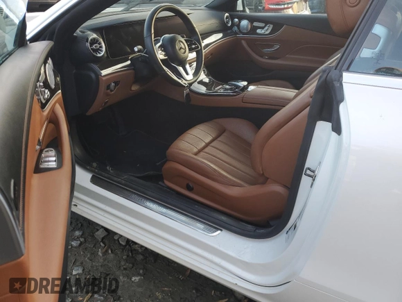 2020 Mercedes-Benz E-Class E 450 with VIN W1K1K6HB7LF133577, listed as a Copart auction lot 84885864 with 0 mi miles and Salvage Title. Bid and sale history available at carsss.com. Image 8.