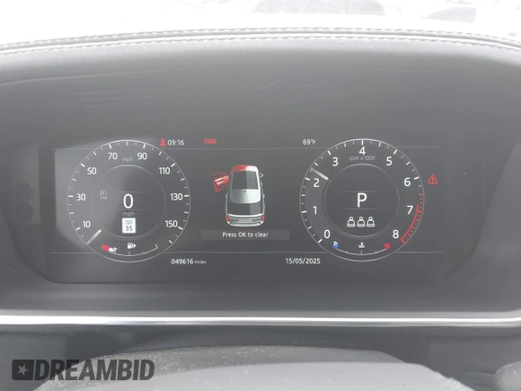 2019 Land Rover Range Rover HSE with VIN SALGS2SV0KA537745, listed as a IAAI auction lot 42245270 with 49,616 mi miles and . Bid and sale history available at DreamBid. Image 15.