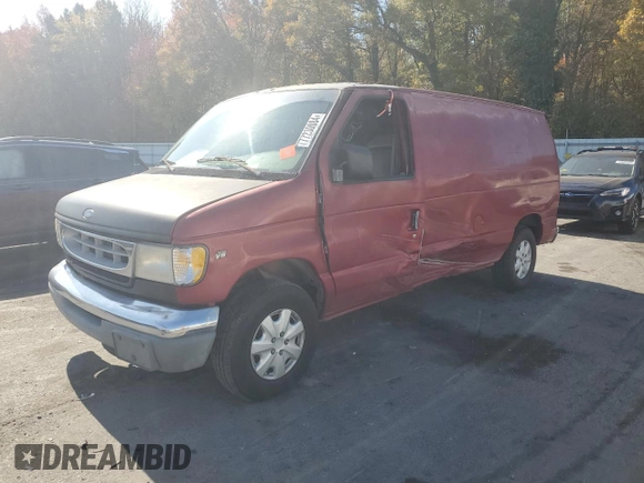 1999 Ford Econoline Cargo with VIN 1FDRE14W1XHB36383, listed as a Copart auction lot 77230084 with 222,420 mi miles and Salvage Title. Bid and sale history available at carsss.com. Image 1.