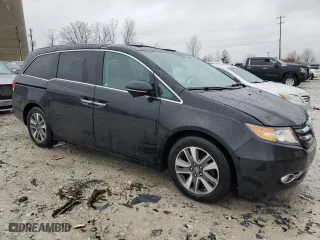 2016 Honda Odyssey Touring Elite with VIN 5FNRL5H95GB002398, listed as a Copart auction lot 51467935 with 191,867 mi miles and Clean Title. Bid and sale history available at carsss.com. Image 4.