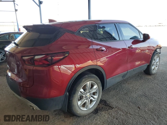 2020 Chevrolet Blazer LT z VIN 3GNKBHRS3LS611585, wystawiony jako Copart lot #60929905 z przebiegiem 74 455 mil mil oraz Czysty tytuł • Clean title. Historia ofert i sprzedaży dostępna na DreamBid. Obrazek 3.
