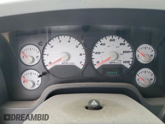 2007 Dodge 1500 Laramie with VIN 1D7HU18237S244748, listed as a Copart auction lot 45531505 with 156,593 mi miles and Clean Title. Bid and sale history available at carsss.com. Image 9.