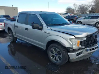 2019 Ford F-150 XL with VIN 1FTEW1C54KFD48711, listed as a IAAI auction lot 41601800 with 94,295 mi miles and . Bid and sale history available at carsss.com. Image 1.