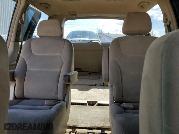 2005 Honda Odyssey EX with VIN 5FNRL38495B400655, listed as a Copart auction lot 49231485 with 0 mi miles and Salvage Title. Bid and sale history available at carsss.com. Image 10.