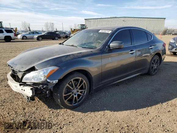 2011 Infiniti M37 with VIN JN1BY1AR5BM374977, listed as a Copart auction lot 78235214 with 296,799 mi miles and Clean Title. Bid and sale history available at carsss.com. Image 1.