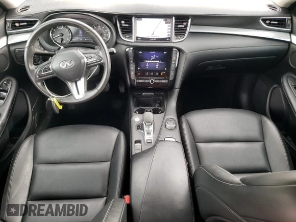 2019 Infiniti QX50 Luxe z VIN 3PCAJ5M31KF130795, wystawiony jako Copart lot #57424765 z przebiegiem 108 876 mil mil oraz Szkoda całkowita • Salvage title. Historia ofert i sprzedaży dostępna na DreamBid. Obrazek 8.