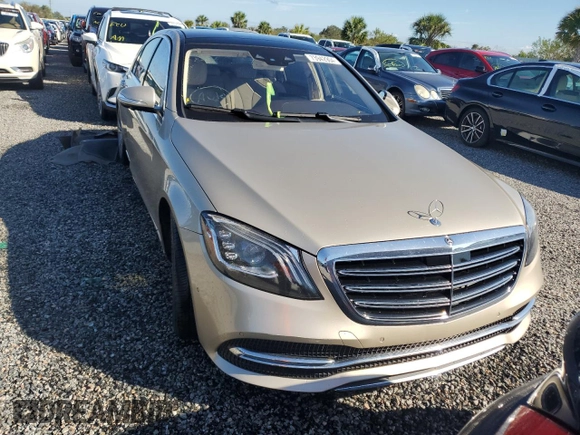 2019 Mercedes-Benz S 450 z VIN WDDUG6EB6KA460132, wystawiony jako Copart lot #73942904 z przebiegiem Nie podano mil oraz Nie do naprawy • Non repairable. Historia ofert i sprzedaży dostępna na DreamBid. Obrazek 5.