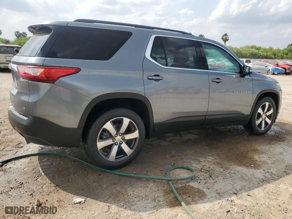 2021 Chevrolet Traverse LT Leather with VIN 1GNERHKW7MJ213448, listed as a Copart auction lot 50715005 with 64,179 mi miles and Clean Title. Bid and sale history available at carsss.com. Image 3.