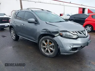 2014 Nissan Murano S with VIN JN8AZ1MW0EW508704, listed as a IAAI auction lot 41532489 with 128,207 mi miles. Bid and sale history available at carsss.com. Image 1.