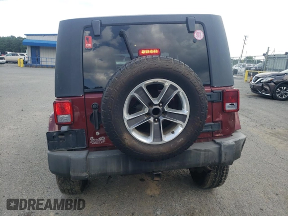 2007 Jeep Wrangler Sahara с VIN 1J4FA54137L205242, выставлен на аукционе Copart как лот 65080025 с пробегом 128 682 миль миль и Списание • Salvage title. История ставок и продаж доступна на DreamBid. Изображение 6.