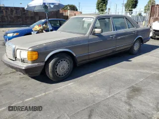 1989 Mercedes-Benz 560 with VIN WDBCA39D7KA428953, listed as a Copart auction lot 80856634 with 243,871 mi miles and Clean Title. Bid and sale history available at DreamBid. Image 1.