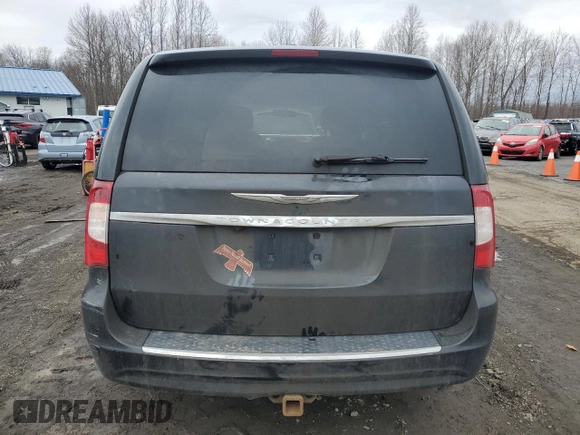 2015 Chrysler Town & Country LX with VIN 2C4RC1AG5FR743235, listed as a Copart auction lot 48219975 with 127,090 mi miles and Clean Title. Bid and sale history available at carsss.com. Image 6.