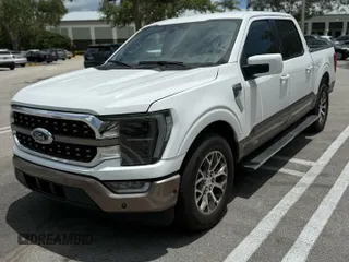 2023 Ford F-150 XL with VIN 1FTEW1C82PFB13340, listed as a Copart auction lot 55350765 with 21,131 mi miles and Clean Title. Bid and sale history available at carsss.com. Image 2.