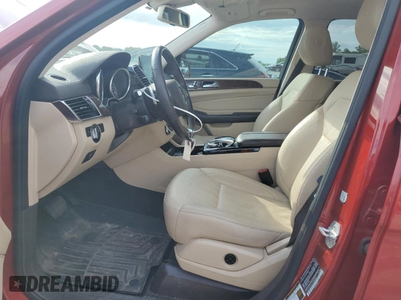 2017 Mercedes-Benz GLS 450 with VIN 4JGDF6EE6HA788484, listed as a Copart auction lot 58740165 with 110,783 mi miles and Clean title. Bid and sale history available at DreamBid. Image 7.