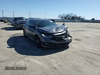 2020 Honda Civic Sedan Sport with VIN 2HGFC2F86LH505195, listed as a Copart auction lot 48663225 with 104,499 mi miles and Salvage Title. Bid and sale history available at carsss.com. Image 11.
