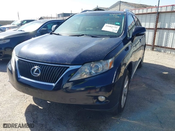 2010 Lexus RX 350 with VIN 2T2ZK1BAXAC033488, listed as a IAAI auction lot 41682733 with 134,007 mi miles. Bid and sale history available at carsss.com. Image 2.