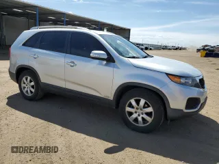 2013 Kia Sorento LX with VIN 5XYKTDA2XDG310583, listed as a Copart auction lot 53015265 with 167,009 mi miles and Non repairable. Bid and sale history available at DreamBid. Image 4.