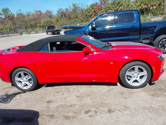 2023 Chevrolet Camaro 2LT with VIN 1G1FD3DX9P0116758, listed as a IAAI auction lot 41469038 with 1 mi miles. Bid and sale history available at carsss.com. Image 13.