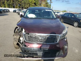 2019 Kia Sorento EX Sport V6 with VIN 5XYPH4A52KG469628, listed as a Copart auction lot 41466235 with 80,848 mi miles and Salvage Title. Bid and sale history available at carsss.com. Image 5.