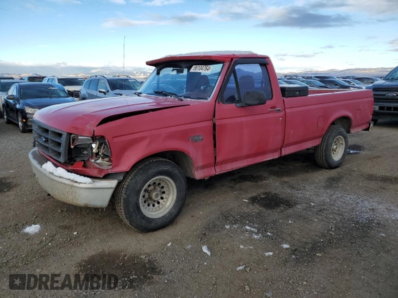 1994 Ford F-150 with VIN 1FTDF15Y6RLA25128, listed as a Copart auction lot 86104764 with 127,646 mi miles and Clean title. Bid and sale history available at DreamBid. Image 1.
