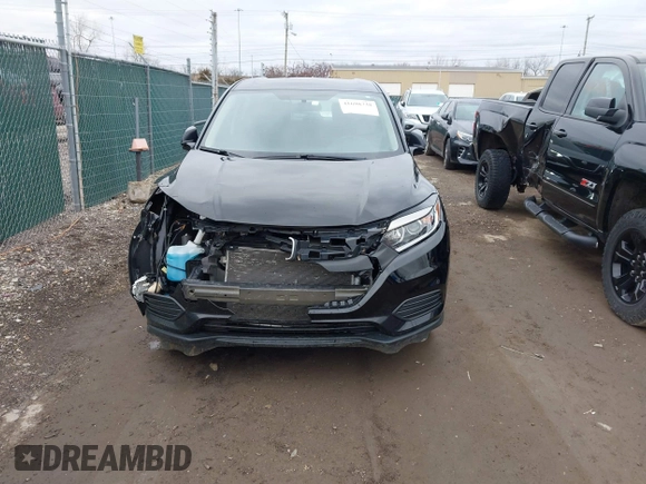 2021 Honda HR-V LX with VIN 3CZRU6H30MM711305, listed as a IAAI auction lot 41698738 with 38,466 mi miles. Bid and sale history available at carsss.com. Image 12.