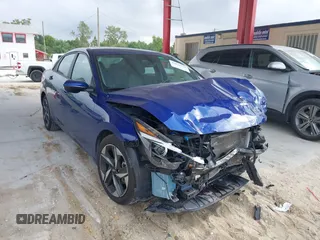 2023 Hyundai Elantra SEL with VIN 5NPLS4AG9PH099652, listed as a IAAI auction lot 42043340 with 64,376 mi miles and . Bid and sale history available at DreamBid. Image 1.