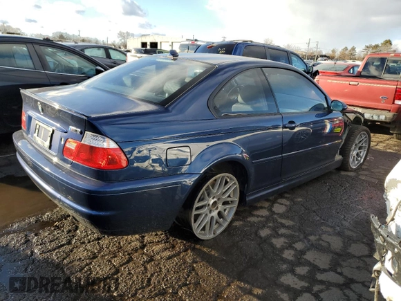 2005 BMW 3 Series M3 with VIN WBSBL93425PN63240, listed as a Copart auction lot 89051745 with 117,134 mi miles and Salvage Title. Bid and sale history available at carsss.com. Image 3.