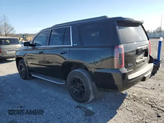 2015 GMC Yukon SLT with VIN 1GKS2BKC6FR508214, listed as a Copart auction lot 48882705 with 182,571 mi miles and Salvage Title. Bid and sale history available at carsss.com. Image 2.