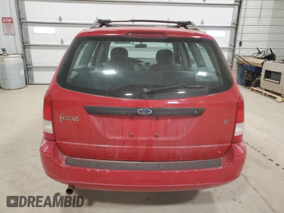 2001 Ford Focus SE with VIN 1FAFP36321W214680, listed as a Copart auction lot 43692915 with 157,811 mi miles and Salvage Title. Bid and sale history available at carsss.com. Image 6.