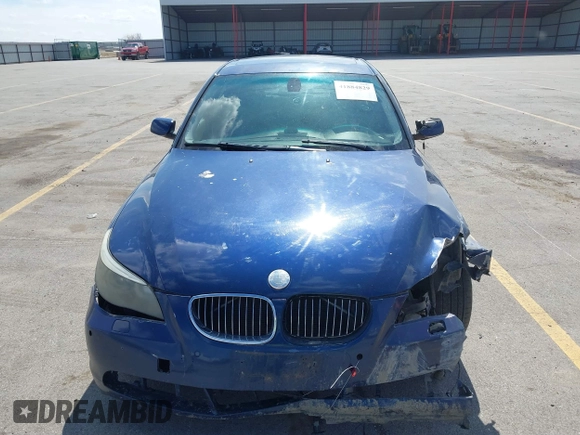 2005 BMW 5 Series 545i with VIN WBANB33535B116620, listed as a IAAI auction lot 41884829 with 144,395 mi miles and . Bid and sale history available at carsss.com. Image 13.