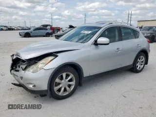 2008 Infiniti EX Journey with VIN JNKAJ09F18M359305, listed as a Copart auction lot 50823165 with 152,595 mi miles and Salvage Title. Bid and sale history available at carsss.com. Image 1.