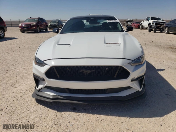 2022 Ford Mustang GT with VIN 1FA6P8CF7N5140955, listed as a Copart auction lot 46800125 with 3,626 mi miles and Salvage Title. Bid and sale history available at carsss.com. Image 5.