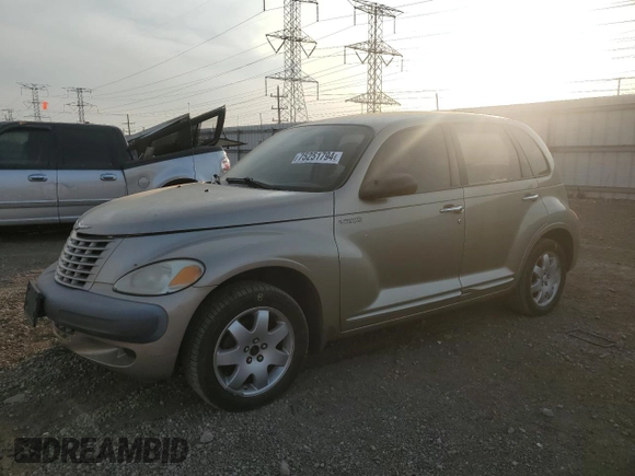 2002 Chrysler PT Cruiser with VIN 3C4FY48B42T379445, listed as a Copart auction lot 75251794 with 74,588 mi miles and Salvage Title. Bid and sale history available at carsss.com. Image 1.