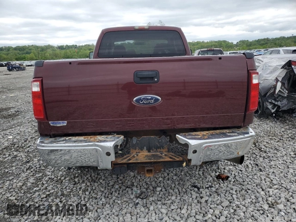 2010 Ford F-250 XL with VIN 1FTSX2BR9AEB14580, listed as a Copart auction lot 54435665 with 161,252 mi miles and Salvage title. Bid and sale history available at DreamBid. Image 6.