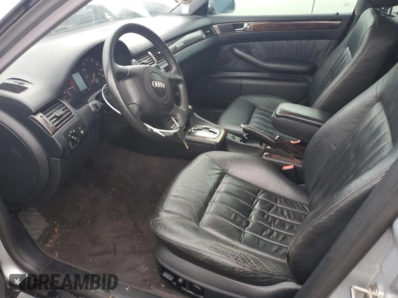1998 Audi A6 with VIN WAUBA24B5WN149221, listed as a Copart auction lot 78926474 with 140,897 mi miles and Salvage Title. Bid and sale history available at carsss.com. Image 7.
