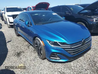 2023 Volkswagen Arteon SEL Premium R-Line with VIN WVWTR7ANXPE012773, listed as a Copart auction lot 74358314 with Not provided miles and Non repairable. Bid and sale history available at DreamBid. Image 4.