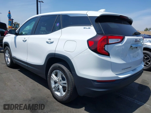 2022 GMC Terrain SLE z VIN 3GKALMEV9NL303574, wystawiony jako IAAI lot #42119244 z przebiegiem 28 559 mil mil oraz . Historia ofert i sprzedaży dostępna na DreamBid. Obrazek 3.