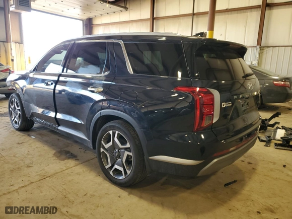 2024 Hyundai Palisade SEL with VIN KM8R4DGEXRU803016, listed as a Copart auction lot 45404435 with 11,807 mi miles and Salvage Title. Bid and sale history available at carsss.com. Image 2.