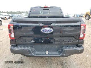 2024 Ford Ranger XLT with VIN 1FTER4GH8RLE27713, listed as a Copart auction lot 54061055 with 11,563 mi miles and Salvage Title. Bid and sale history available at carsss.com. Image 6.
