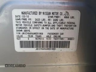 2010 Infiniti G37 x with VIN JN1CV6AR4AM251969, listed as a Copart auction lot 48585135 with 153,183 mi miles and Salvage Title. Bid and sale history available at carsss.com. Image 12.