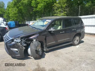 2016 Lexus GX 460 z VIN JTJBM7FX3G5133050, wystawiony jako Copart lot #53430395 z przebiegiem 102 761 mil mil oraz Szkoda całkowita • Salvage title. Historia ofert i sprzedaży dostępna na DreamBid. Obrazek 1.